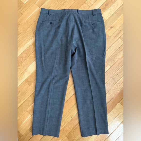 Lauren Ralph Lauren Black Label Grey Modern Wool Blend Dress Pants 40W X 29L - Picture 6 of 7